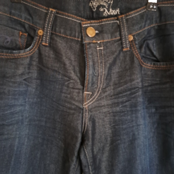 Mavi Womens Jeans 32Wx36L Mid Rise Classic Boot Cut Stretch Dark Blue Molly - Picture 10 of 11